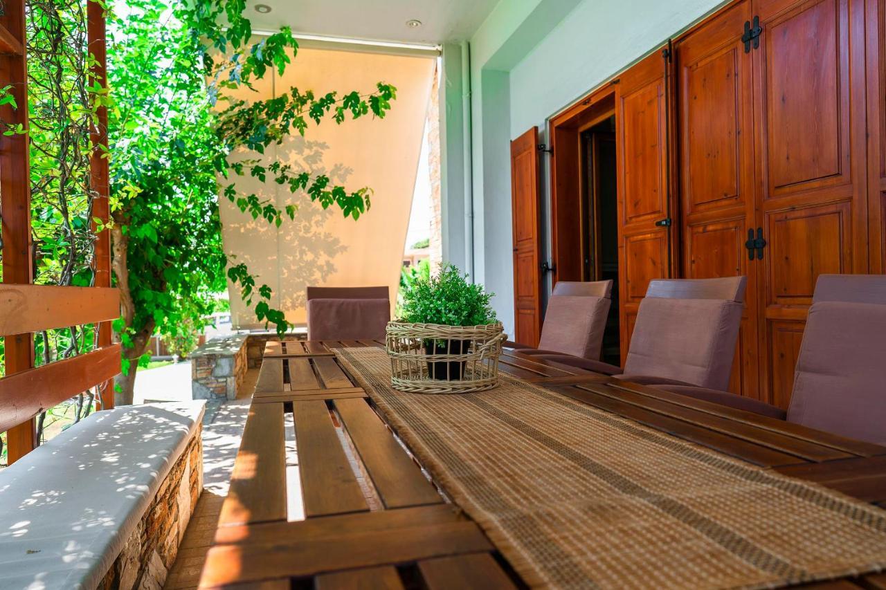 Chariklia'S House With Private Pool Villa Kato Lekhonia ภายนอก รูปภาพ
