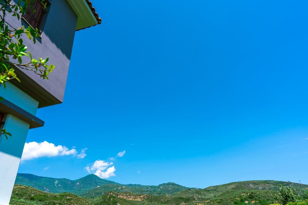 Chariklia'S House With Private Pool Villa Kato Lekhonia ภายนอก รูปภาพ